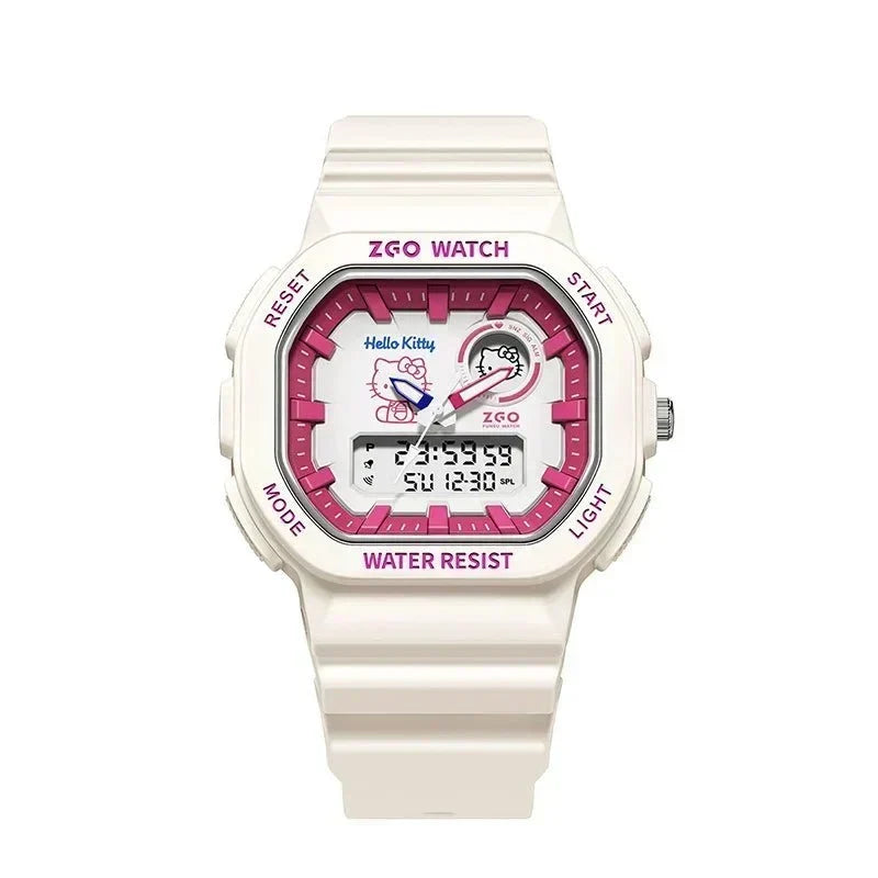 Sanrio Original ZGO Waterproof Drop Resistant Electronic Watch
